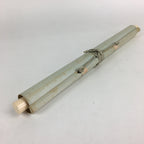 Japanese Hanging Scroll Vtg Kakejiku Kakemono Calligraphy Kanji Letter SC668