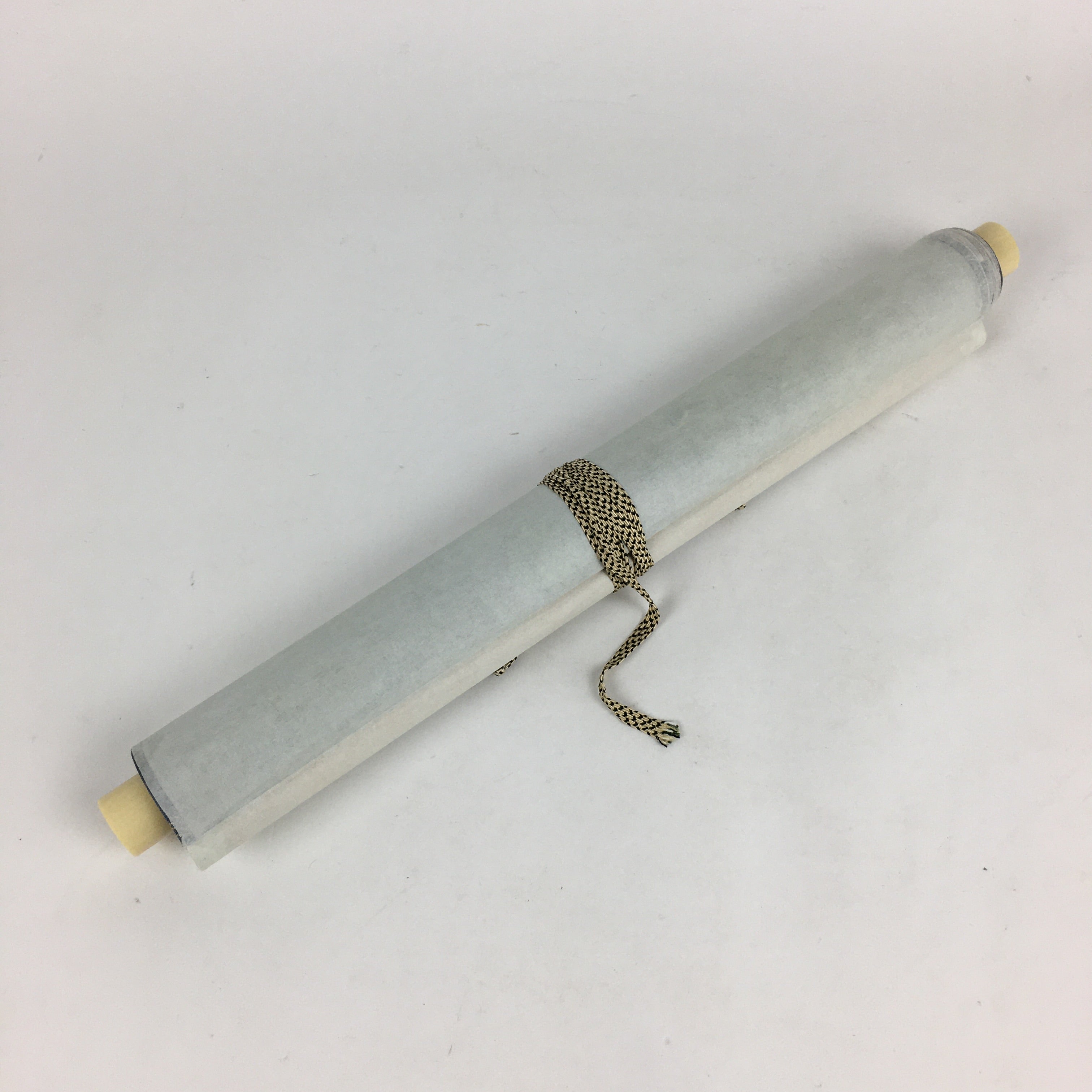 Japanese Hanging Scroll Vtg Kakejiku Kakemono Calligraphy Kanji SC718