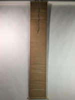 Japanese Hanging Scroll Vtg Kakejiku Kakemono Calligraphy Poetry Signed SC725