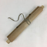 Japanese Hanging Scroll Vtg Kakejiku Kakemono Calligraphy Poetry Signed SC725