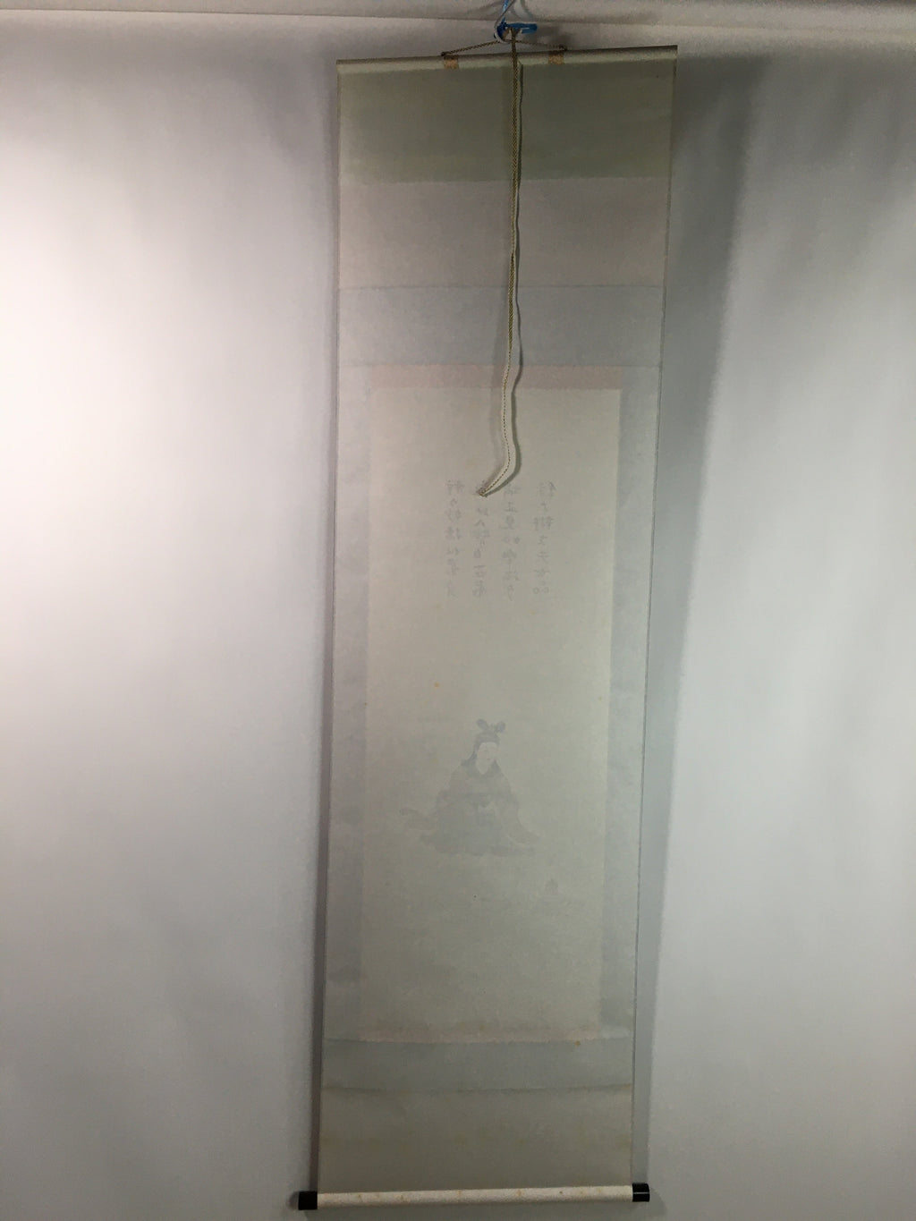 Japanese Hanging Scroll Vtg Kakejiku Kakemono Celestial Maiden SC719