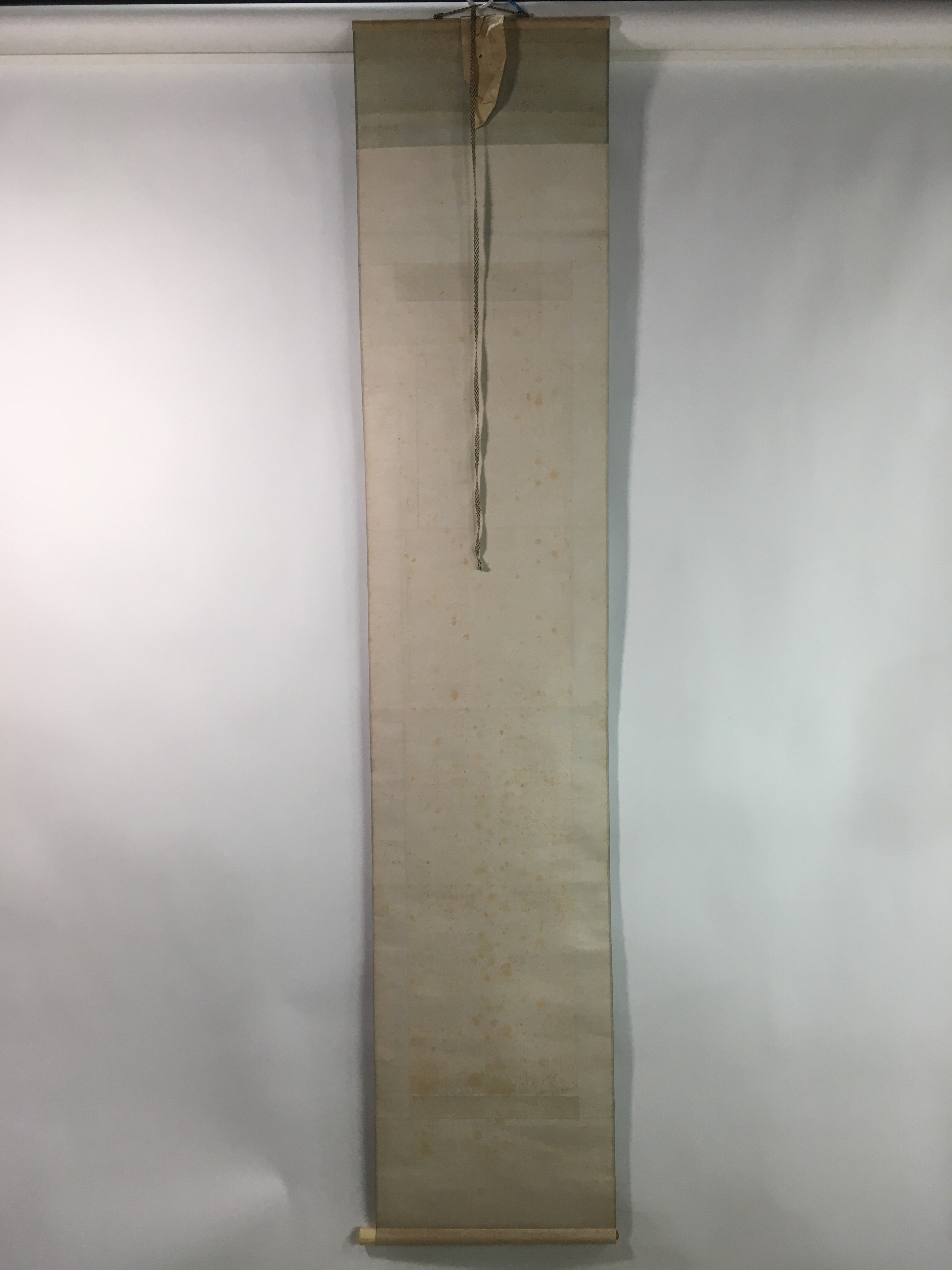 Japanese Hanging Scroll Vtg Kakejiku Kakemono Chinese Literature Poetry SC748