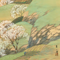 Japanese Hanging Scroll Vtg Kakejiku Kakemono Countryside Scenery SC757