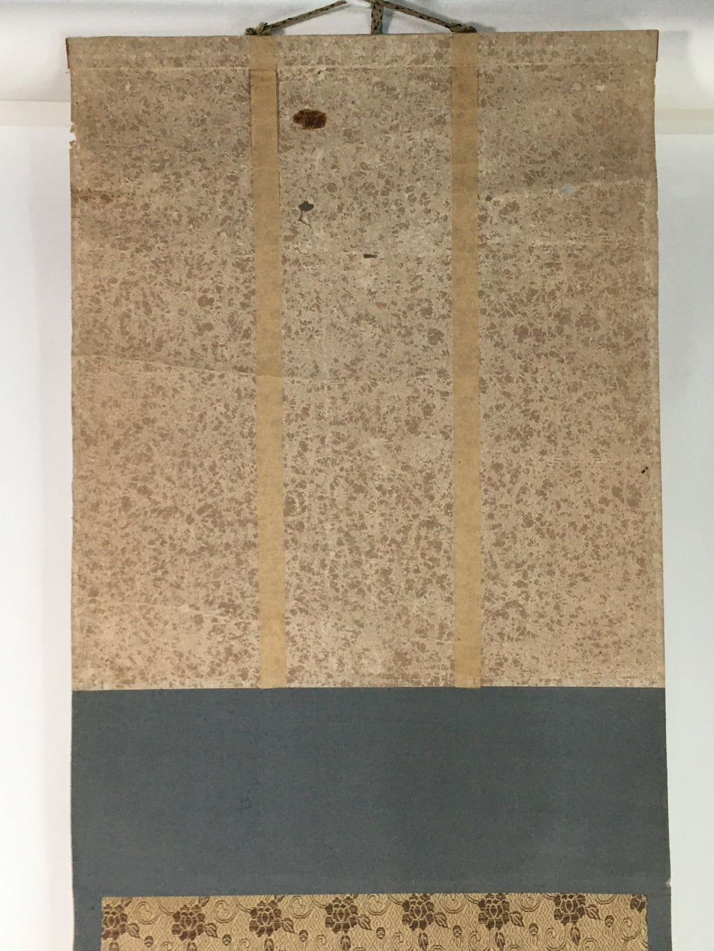 Japanese Hanging Scroll Vtg Kakejiku Kakemono Echigo Mountain SC747