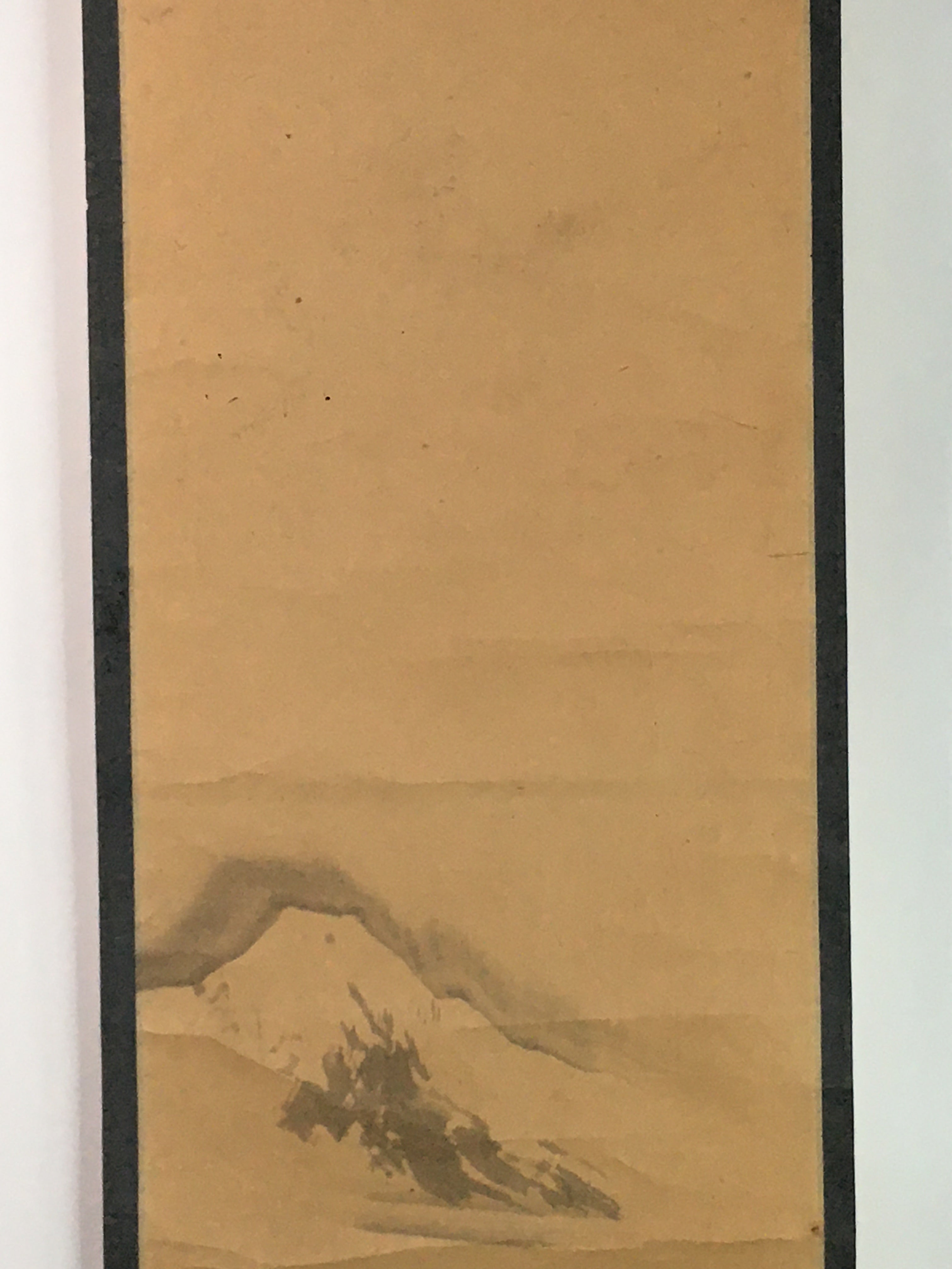 Japanese Hanging Scroll Vtg Kakejiku Kakemono Echigo Mountain SC747