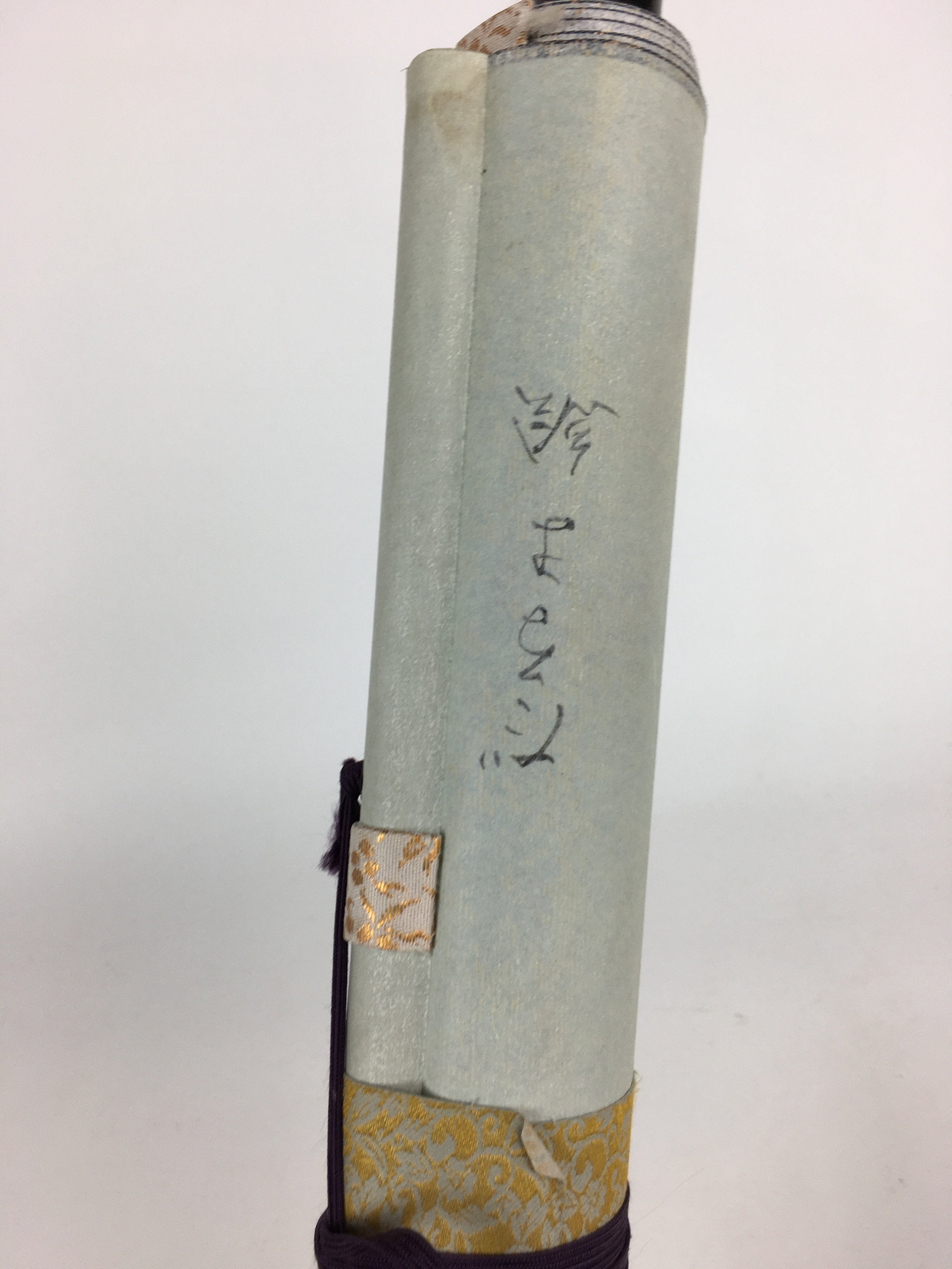 Japanese Hanging Scroll Vtg Kakejiku Kakemono Ink Painting Daruma SC619