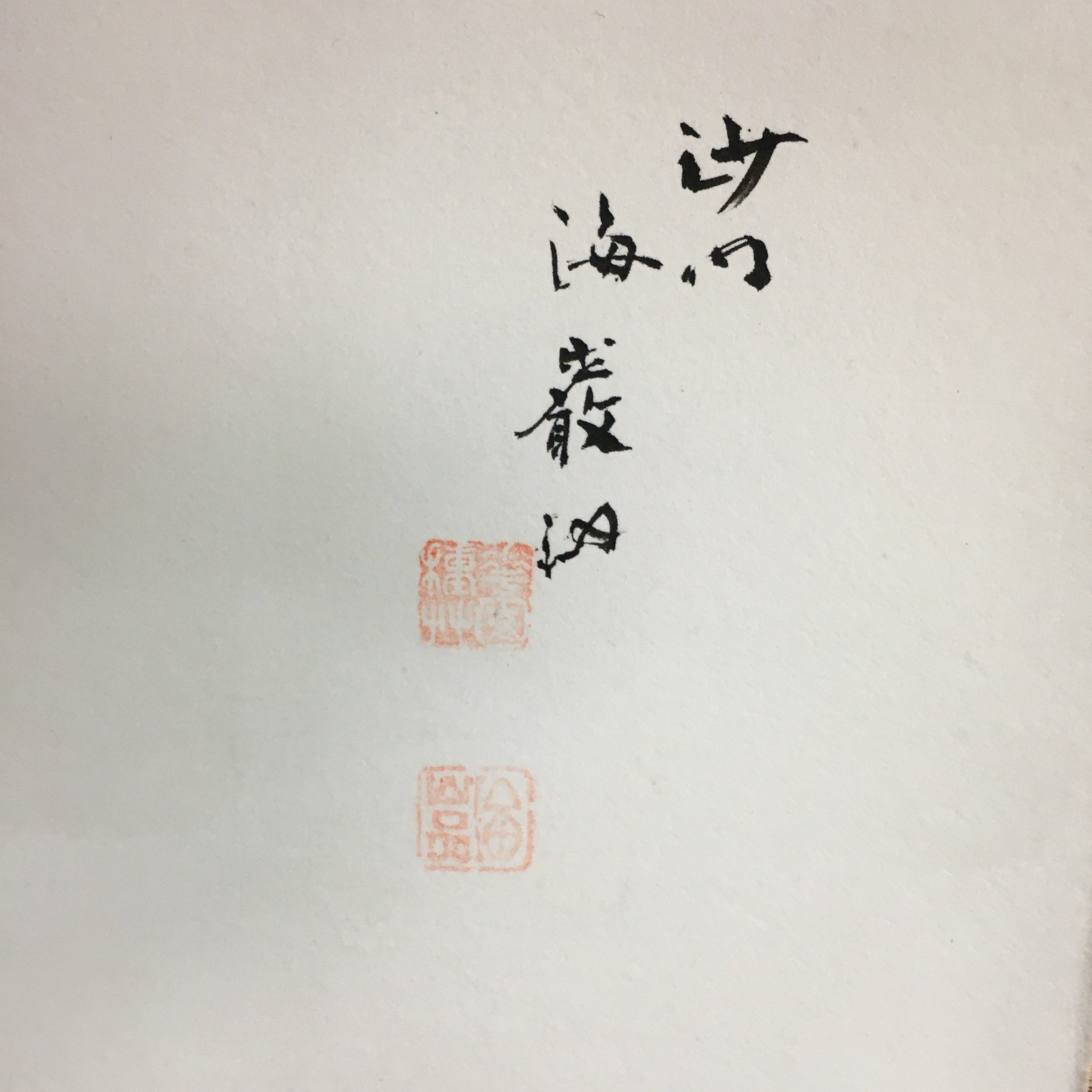 Japanese Hanging Scroll Vtg Kakejiku Kakemono Ink Painting Daruma SC619