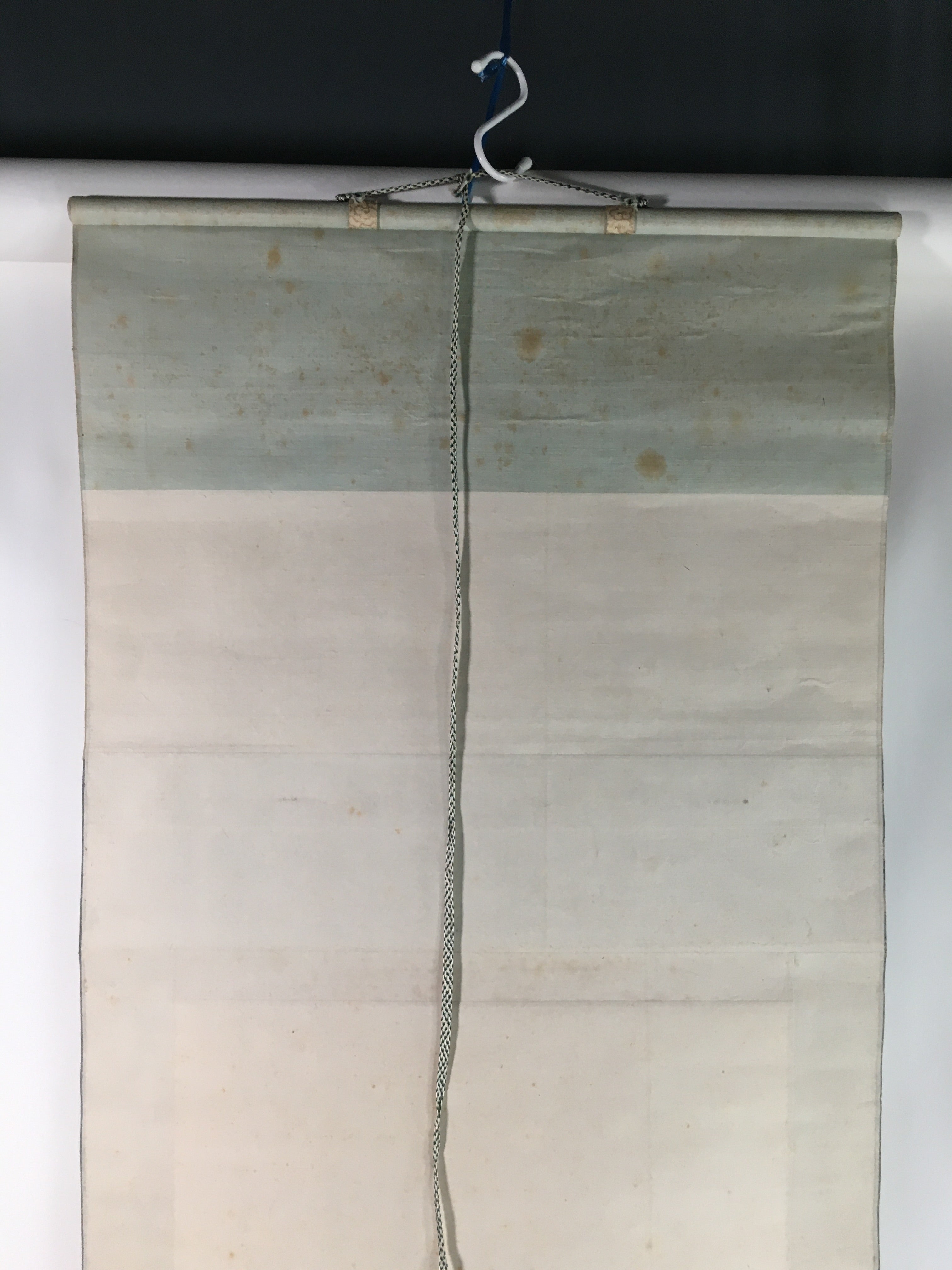 Japanese Hanging Scroll Vtg Kakejiku Kakemono Man's Portrait SC716