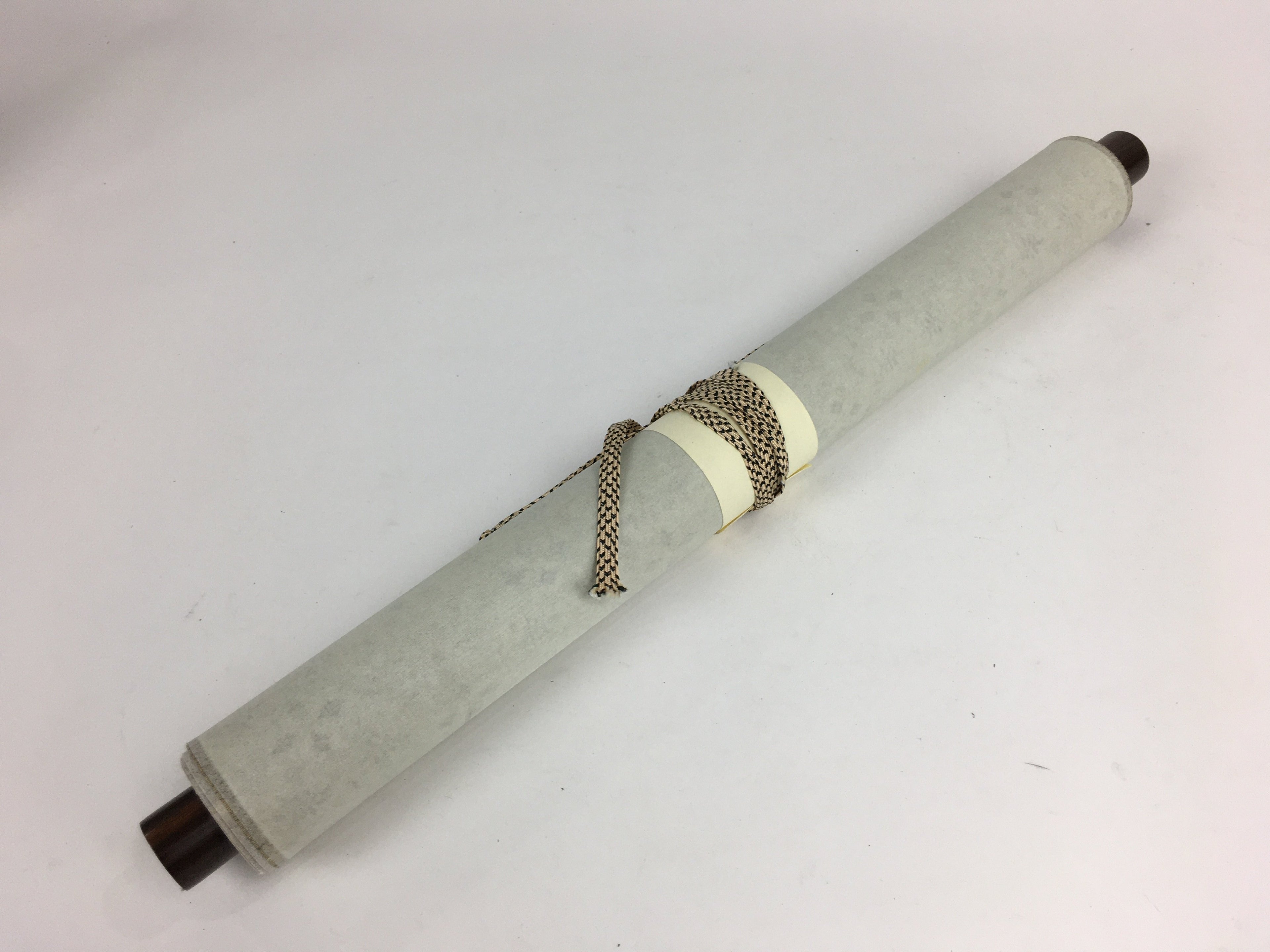 Japanese Hanging Scroll Vtg Kakejiku Kakemono Painting 4Kanji one-Line SC608