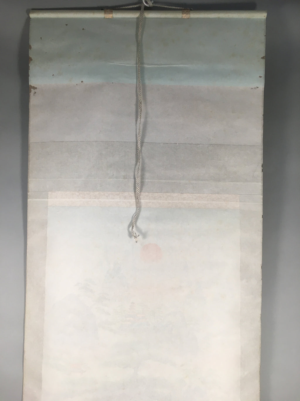 Japanese Hanging Scroll Vtg Kakejiku Kakemono Painting 7 Lucky Gods SC582