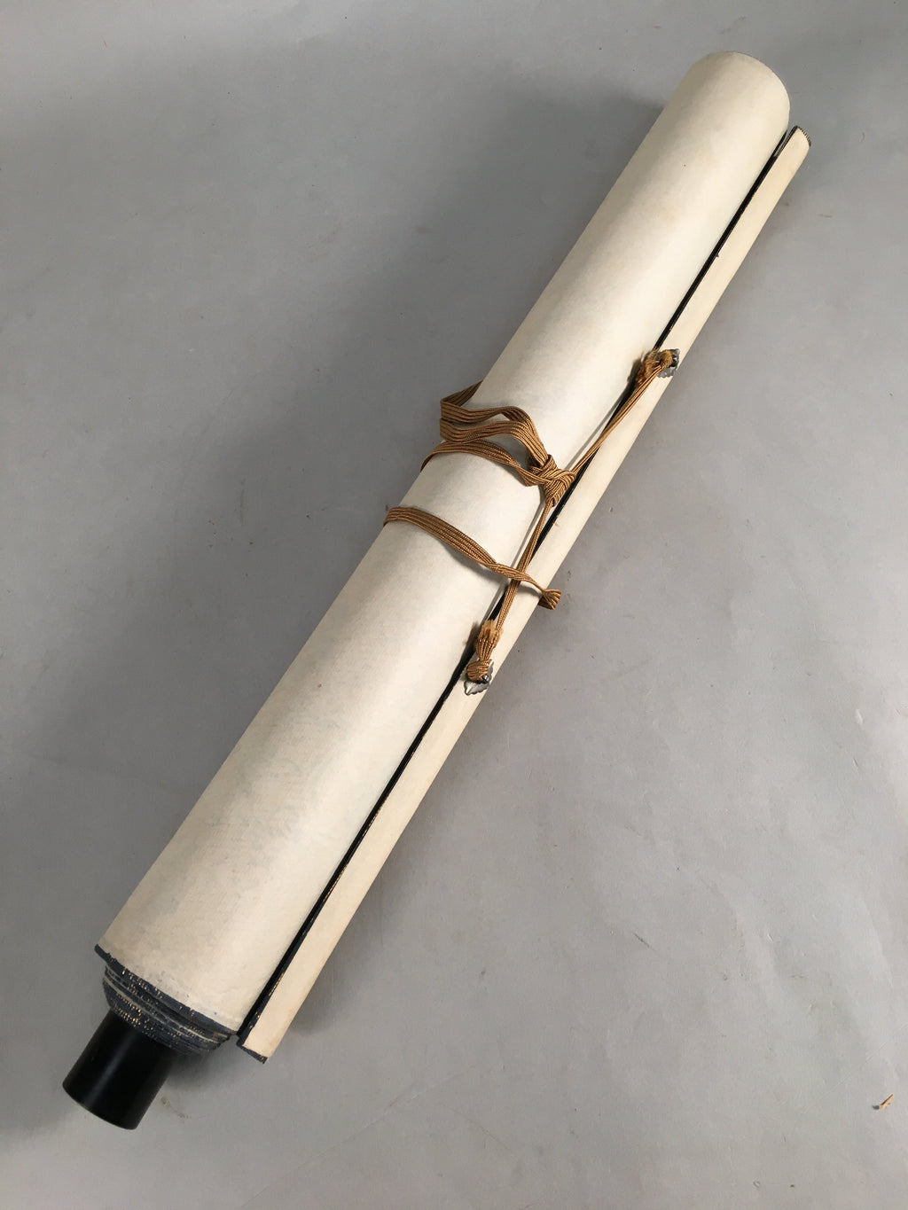 Japanese Hanging Scroll Vtg Kakejiku Kakemono Painting Buddhist Sutra SC568