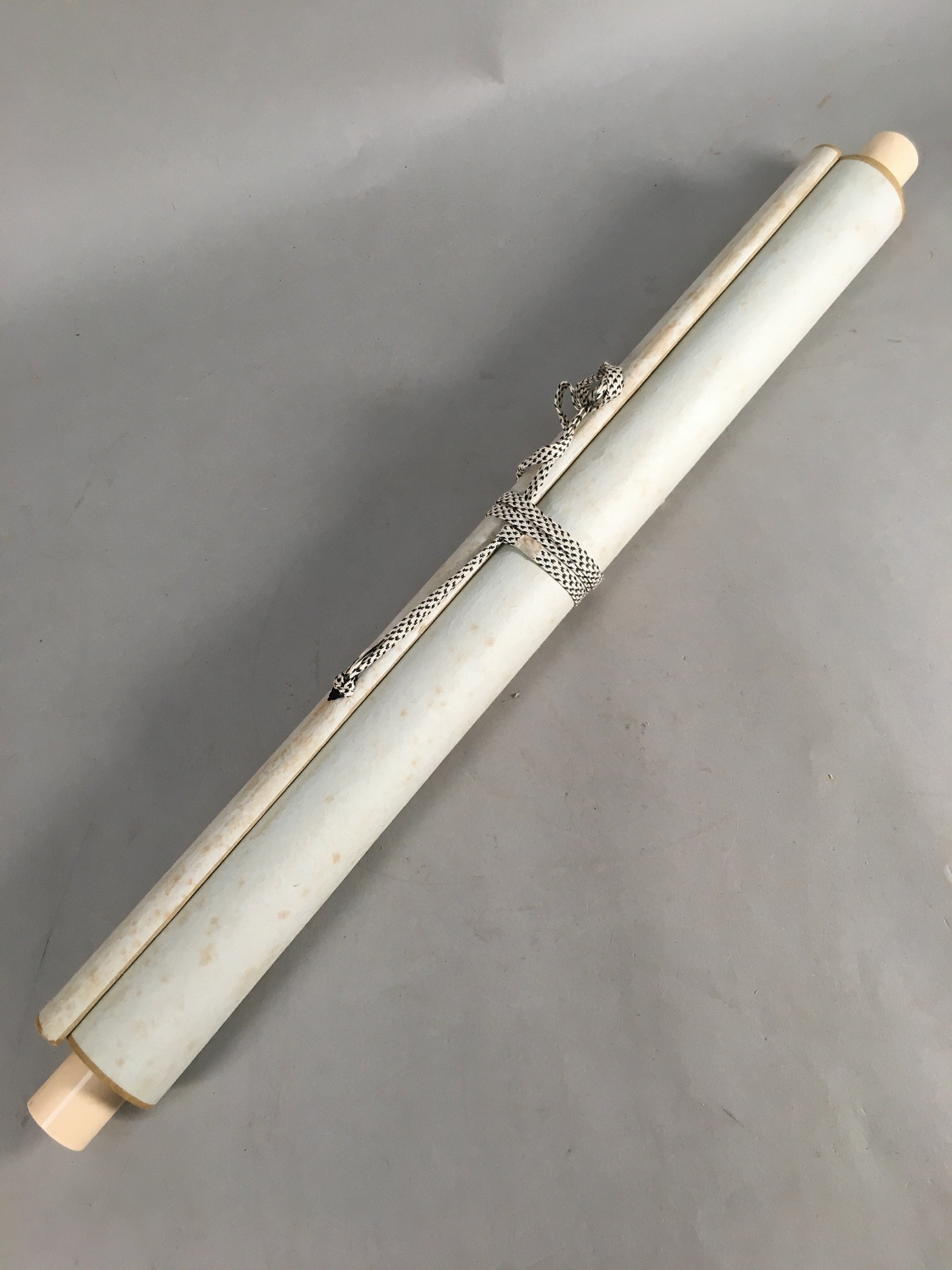 Japanese Hanging Scroll Vtg Kakejiku Kakemono Painting Calligraphy SC575