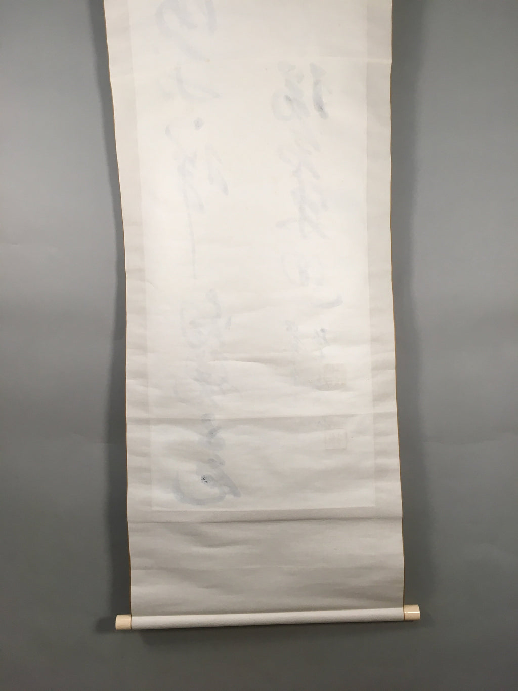 Japanese Hanging Scroll Vtg Kakejiku Kakemono Painting Calligraphy SC575