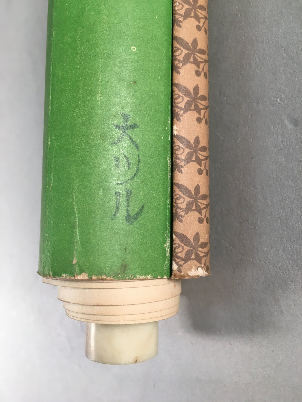 Japanese Hanging Scroll Vtg Kakejiku Kakemono Painting Crane Rising Sun SC569