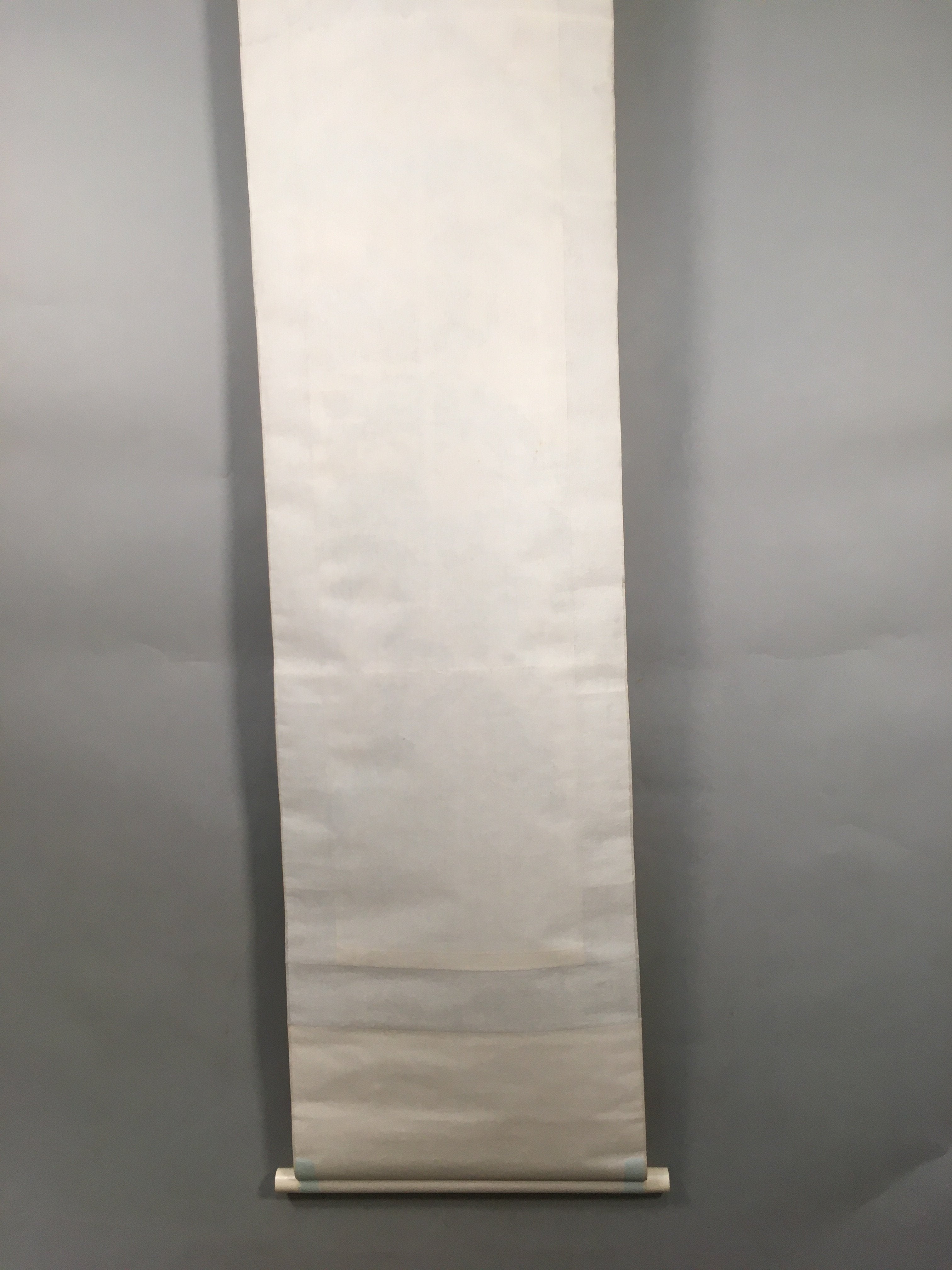 Japanese Hanging Scroll Vtg Kakejiku Kakemono Painting Crane Rising Sun SC572