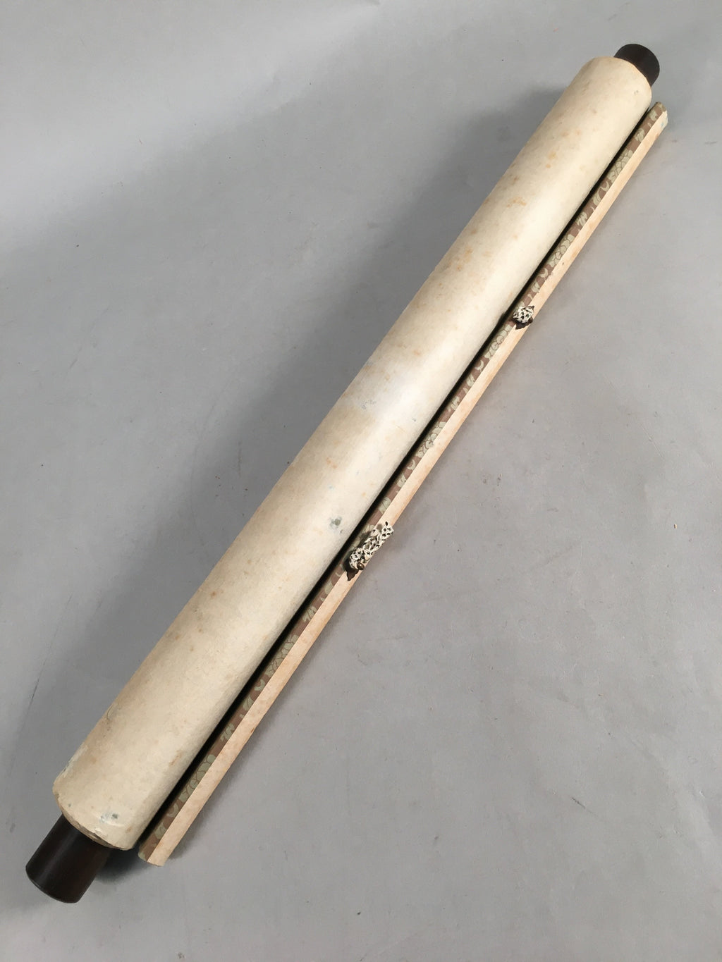 Japanese Hanging Scroll Vtg Kakejiku Kakemono Painting Dragon Crane SC581