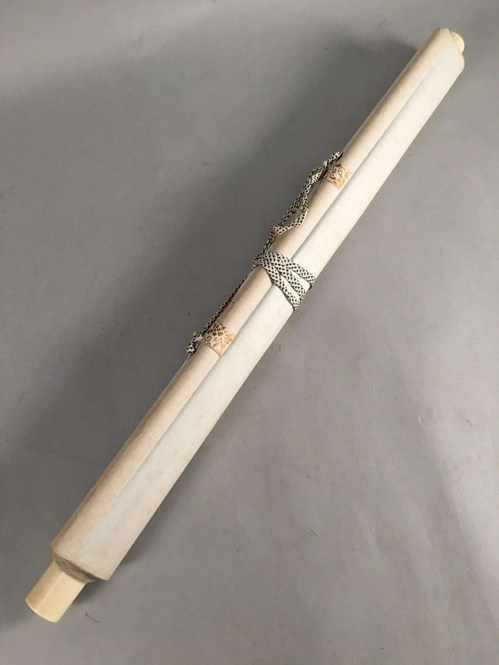 Japanese Hanging Scroll Vtg Kakejiku Kakemono Painting Dragon Kanji SC576
