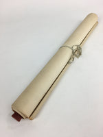 Japanese Hanging Scroll Vtg Kakejiku Kakemono Painting Monk Mountain SC605