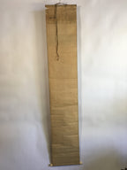 Japanese Hanging Scroll Vtg Kakejiku Kakemono Painting Mount Fuji Traveler SC62