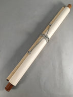 Japanese Hanging Scroll Vtg Kakejiku Kakemono Painting Mountain Black White SC58