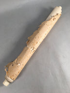 Japanese Hanging Scroll Vtg Kakejiku Kakemono Painting Mountain River SC571