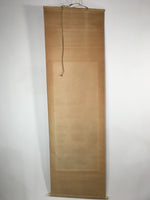 Japanese Hanging Scroll Vtg Kakejiku Kakemono Painting Mountains Scenery SC594