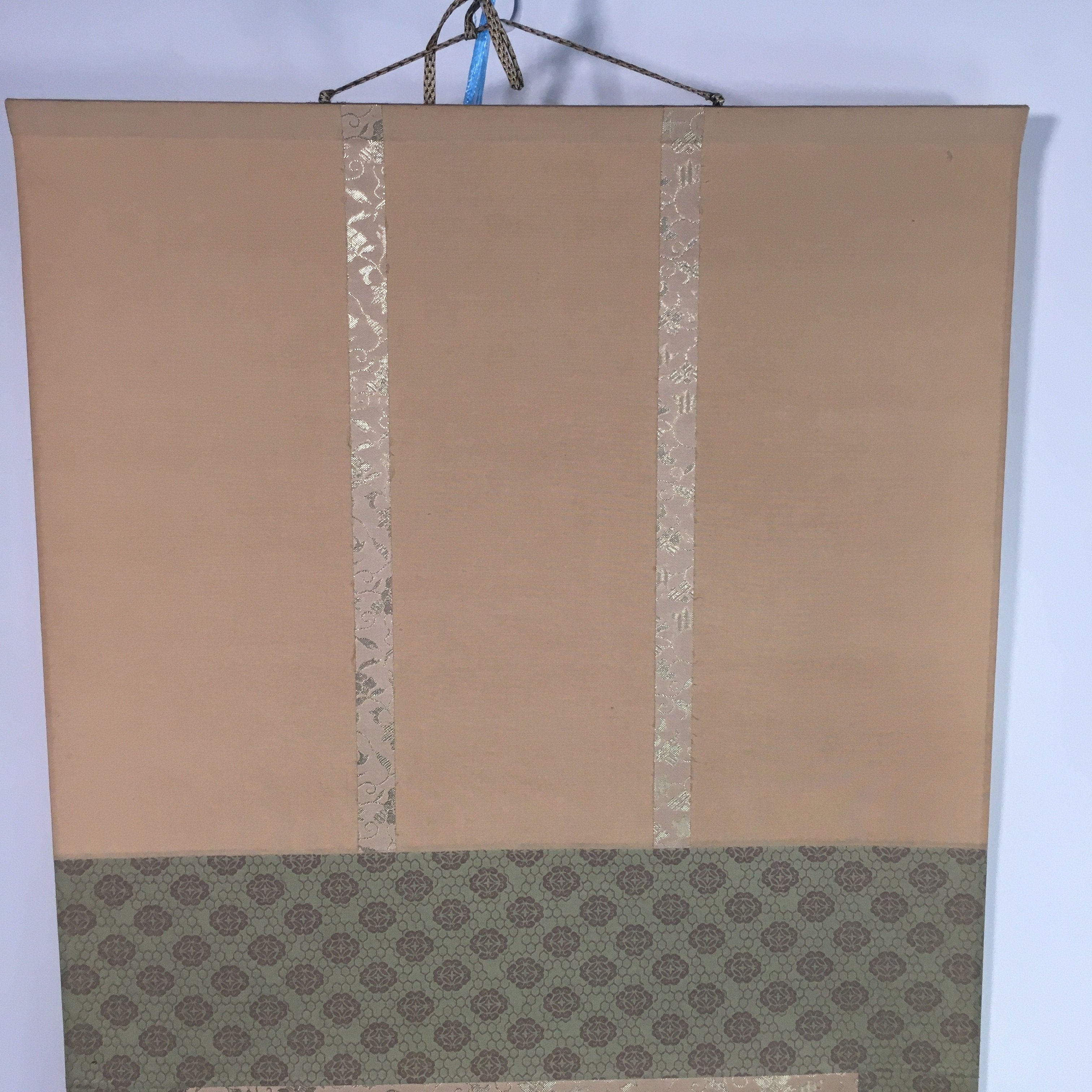 Japanese Hanging Scroll Vtg Kakejiku Kakemono Painting Murasaki Shikibu SC648
