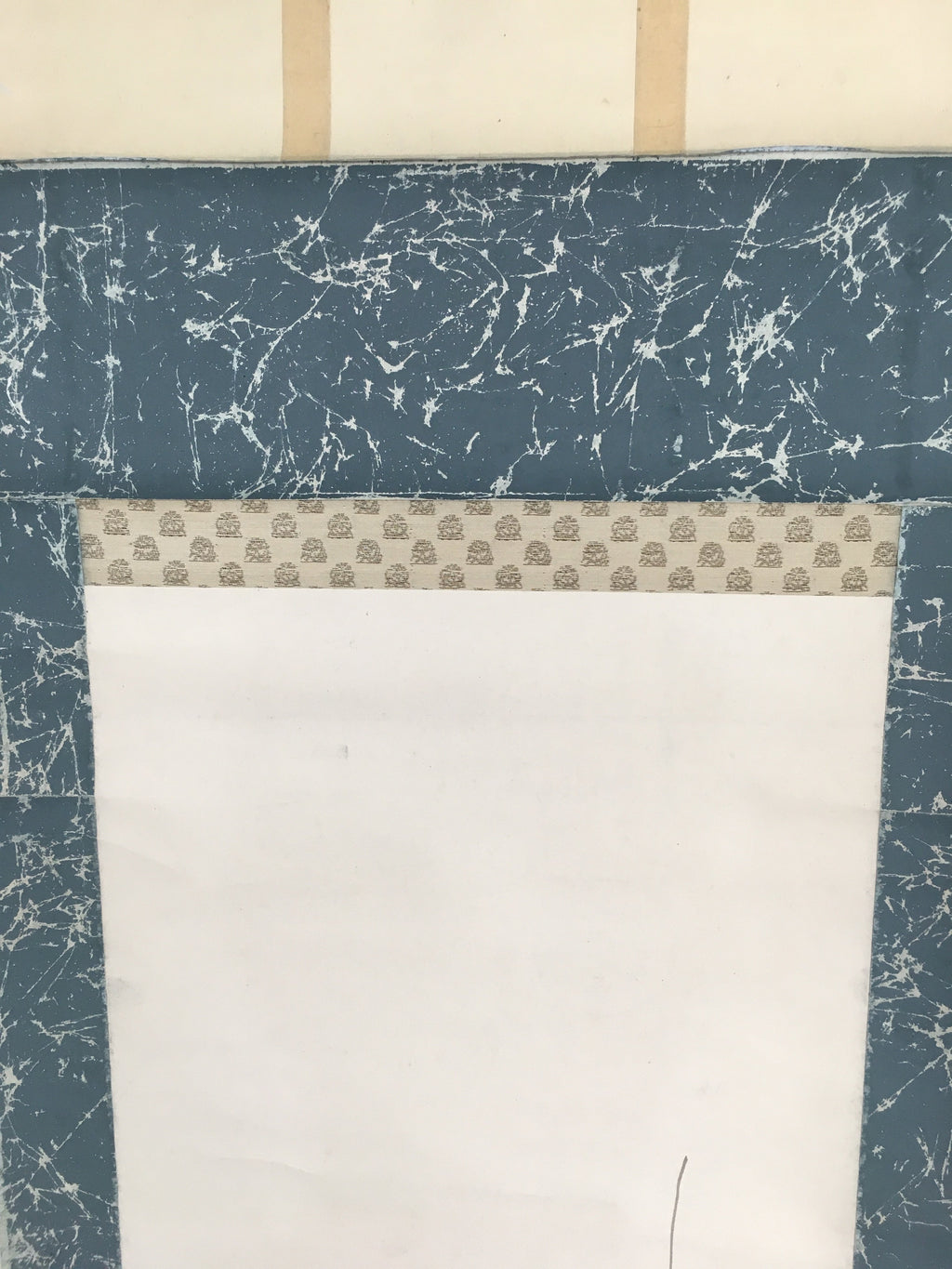 Japanese Hanging Scroll Vtg Kakejiku Kakemono Painting Plum Blossom Tiger SC694