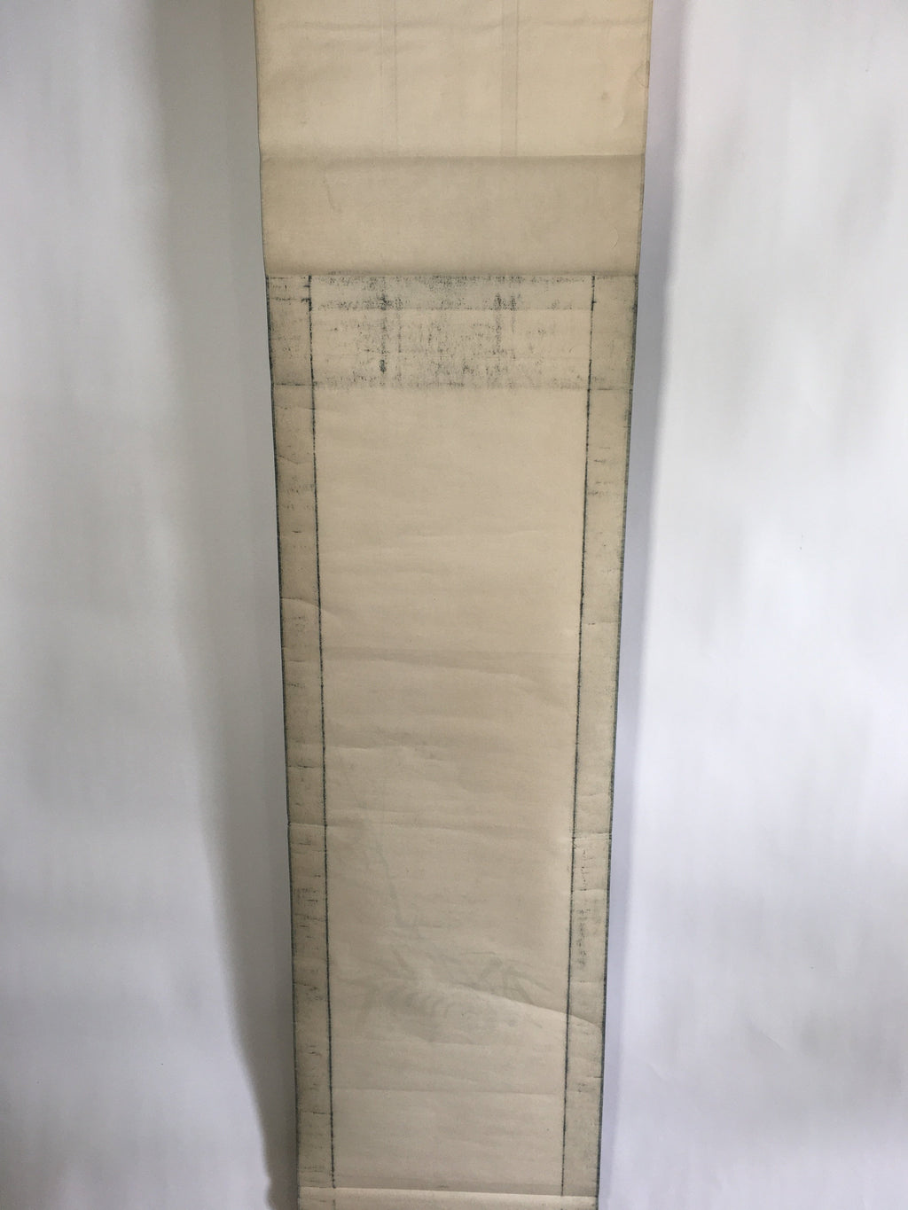 Japanese Hanging Scroll Vtg Kakejiku Kakemono Painting Plum Blossom Tiger SC694