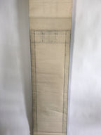 Japanese Hanging Scroll Vtg Kakejiku Kakemono Painting Plum Blossom Tiger SC694