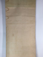 Japanese Hanging Scroll Vtg Kakejiku Kakemono Painting Plum Garden SC602