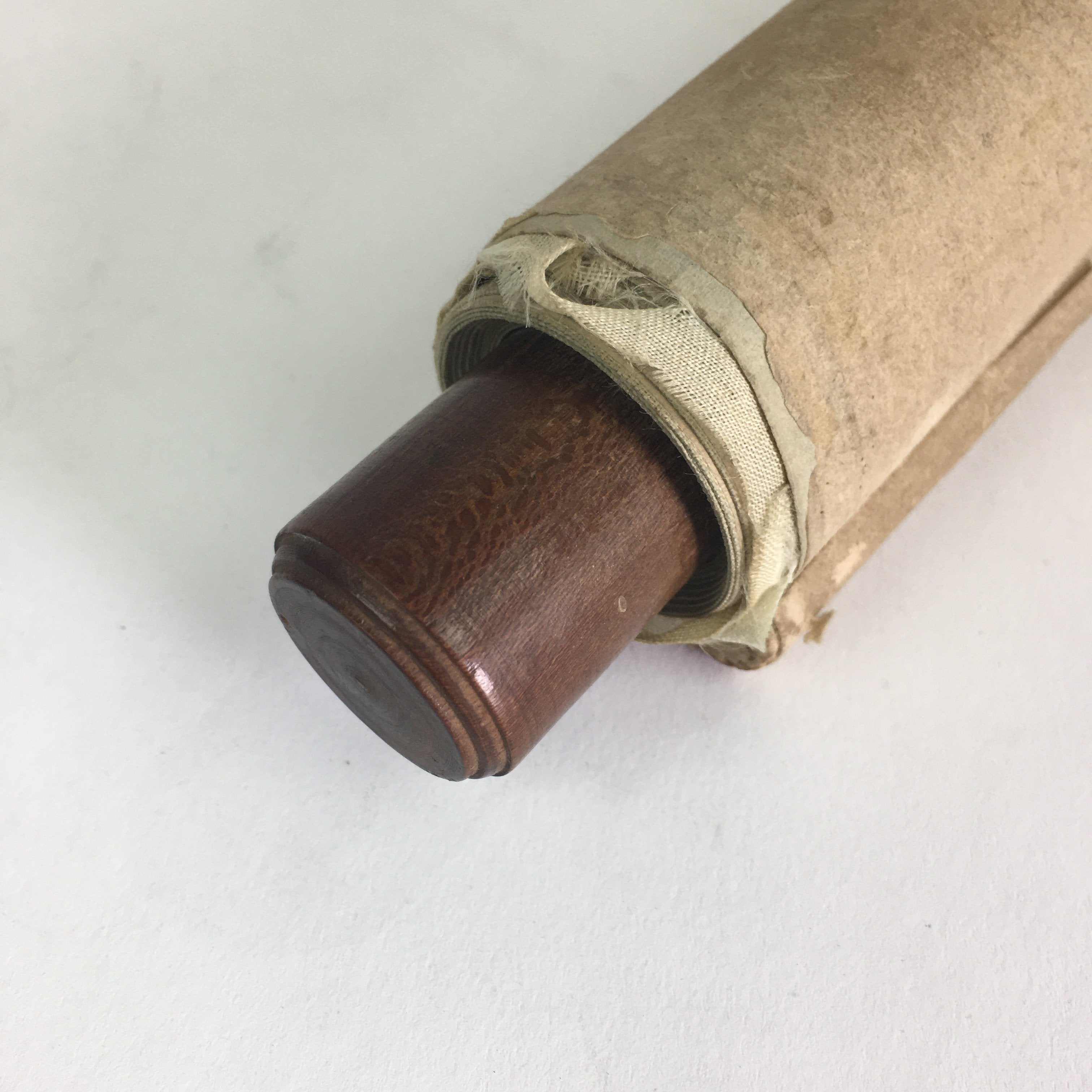 Japanese Hanging Scroll Vtg Kakejiku Kakemono Painting Plum blossoms SC685