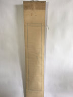 Japanese Hanging Scroll Vtg Kakejiku Kakemono Painting Plum blossoms SC685