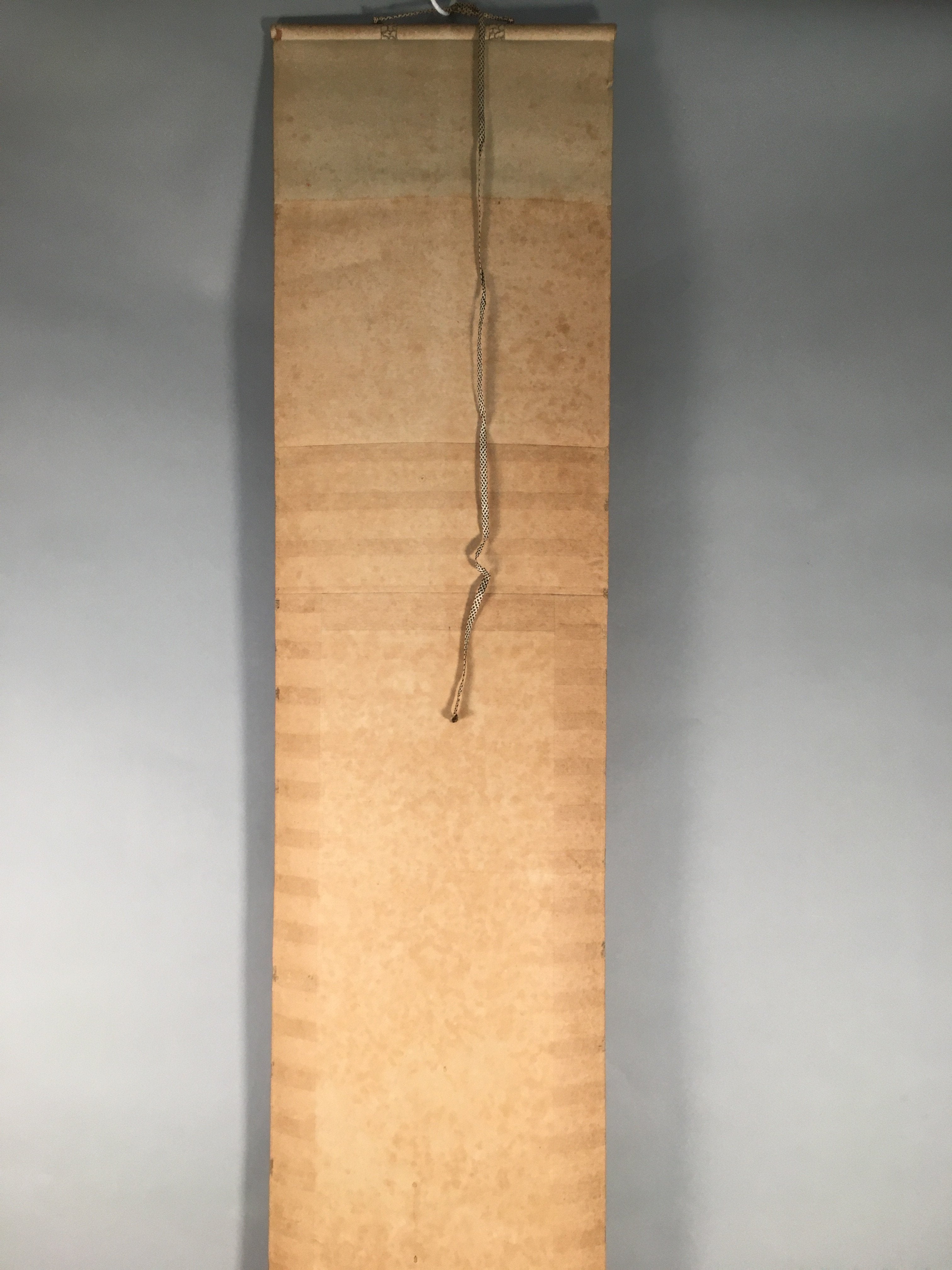 Japanese Hanging Scroll Vtg Kakejiku Kakemono Painting Red Goldfish SC570