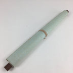 Japanese Hanging Scroll Vtg Kakejiku Kakemono Painting Red Mount Fuji SC653