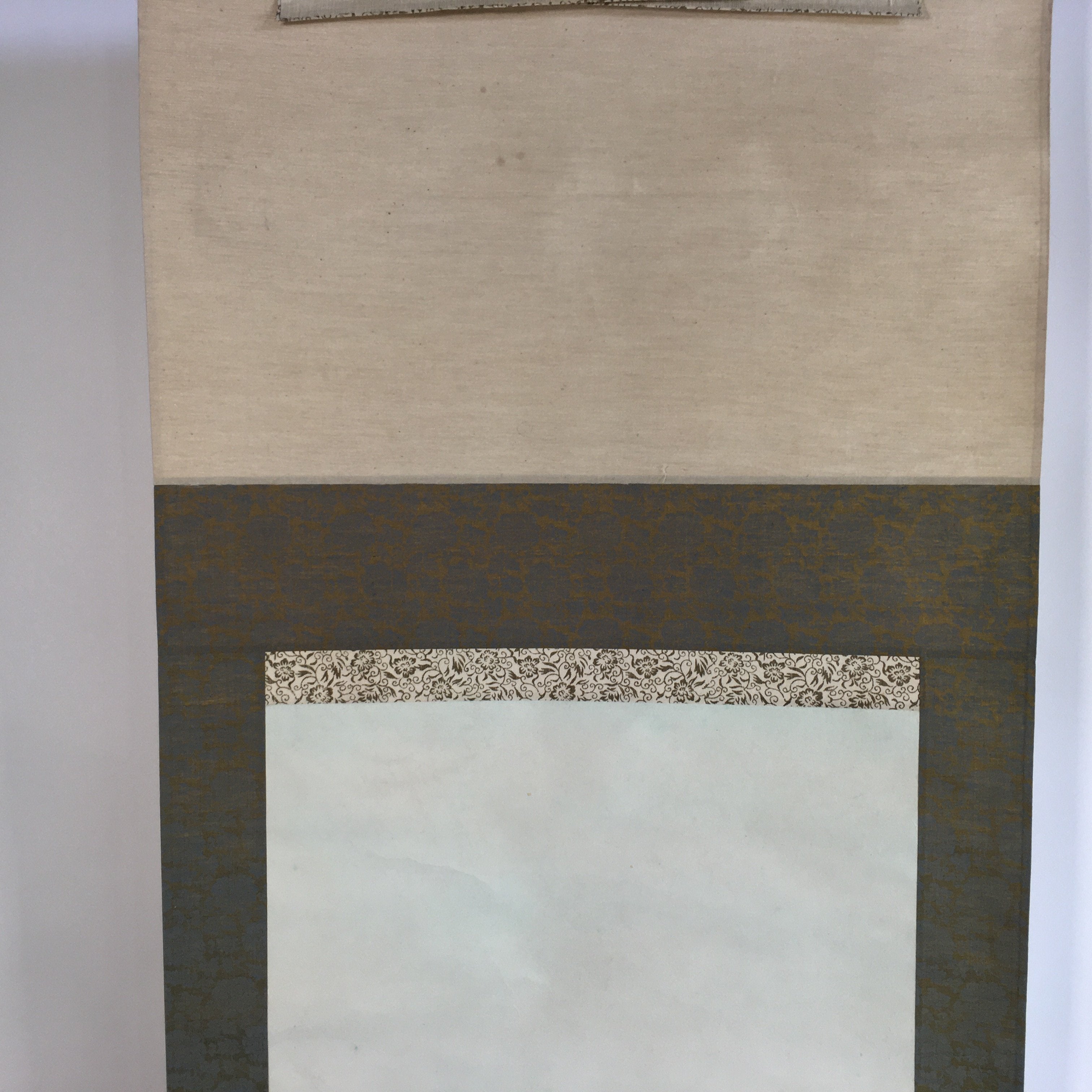 Japanese Hanging Scroll Vtg Kakejiku Kakemono Painting Samurai Warrior SC631