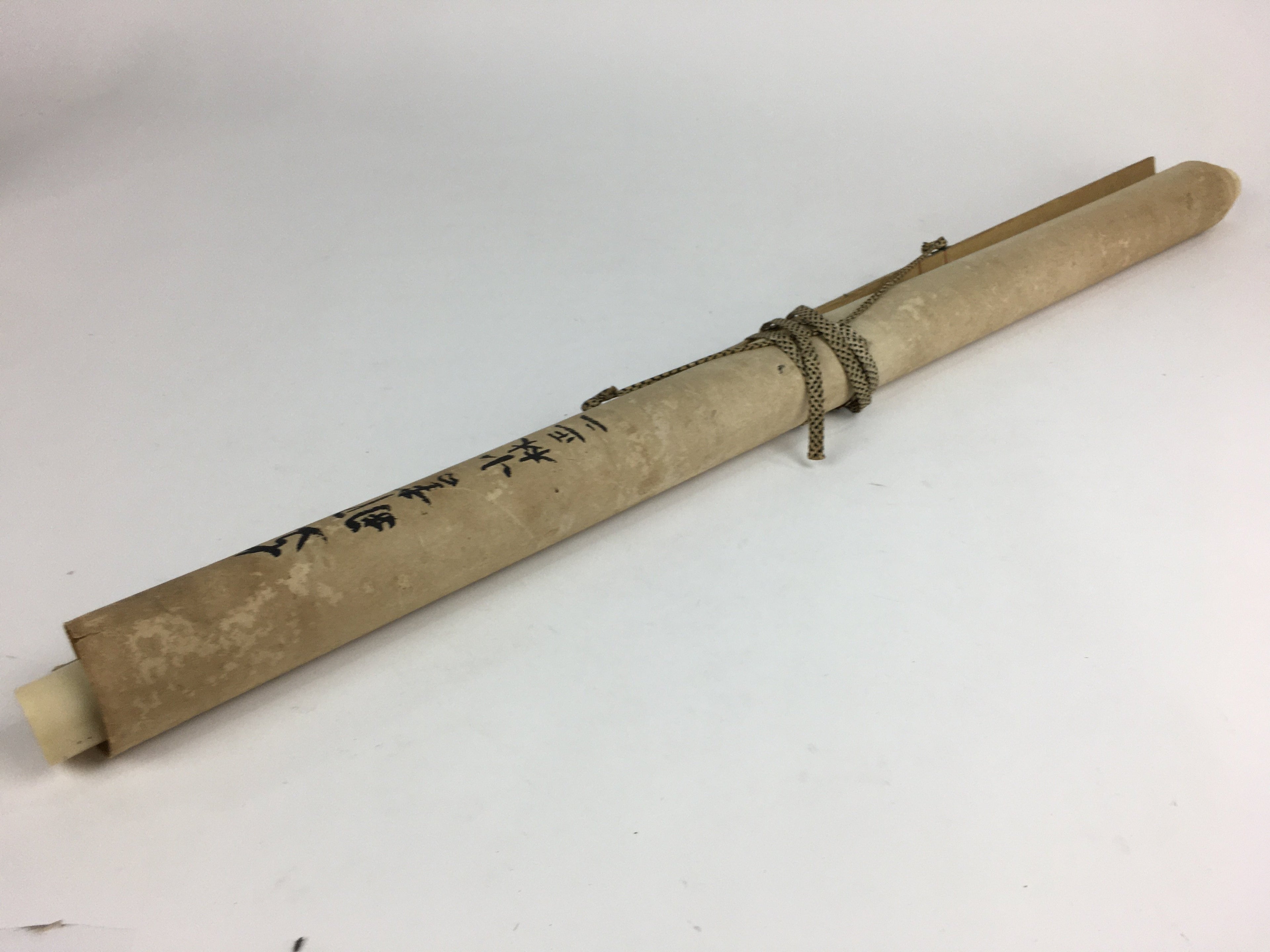 Japanese Hanging Scroll Vtg Kakejiku Kakemono Painting Shina-sho SC600
