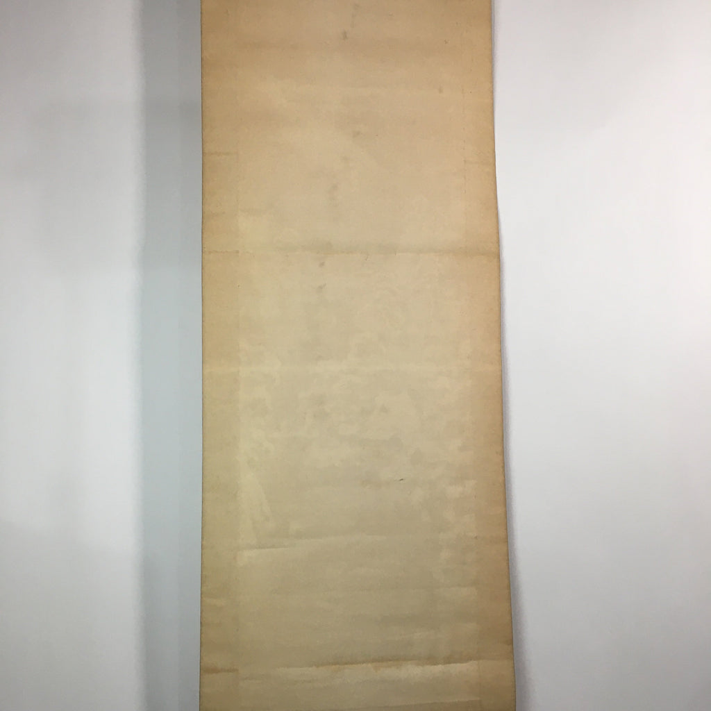 Japanese Hanging Scroll Vtg Kakejiku Kakemono Painting Snow Mountain SC601