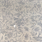 Japanese Hanging Scroll Vtg Kakejiku Kakemono Painting Spring Flowers SC640