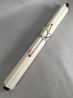 Japanese Hanging Scroll Vtg Kakejiku Kakemono Painting Takasago SC579