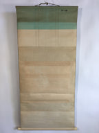 Japanese Hanging Scroll Vtg Kakejiku Kakemono Painting Wisteria Flowers SC626