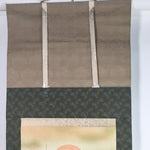 Japanese Hanging Scroll Vtg Kakejiku Kakemono Plum Blossom Crane Pine Tree SC650