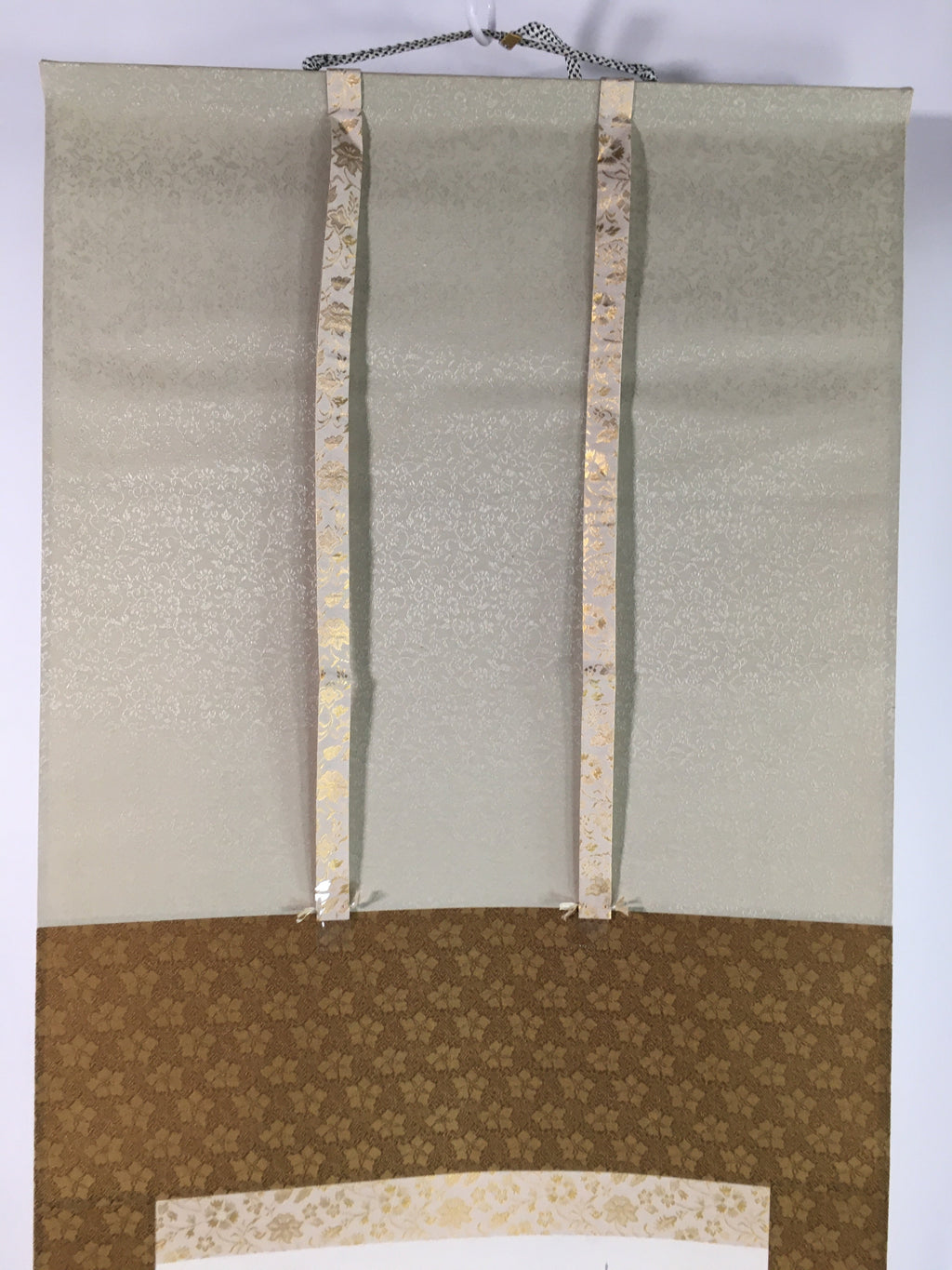 Japanese Hanging Scroll Vtg Kakejiku Kakemono Plum Blossom SC712
