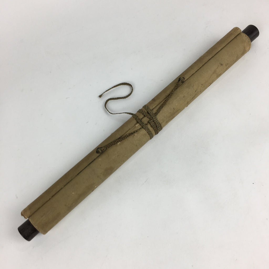 Japanese Hanging Scroll Vtg Kakejiku Kakemono Plum Blossom SC755