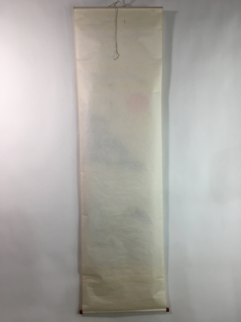 Japanese Hanging Scroll Vtg Kakejiku Kakemono Rabbit Pine Tree Sun SC752