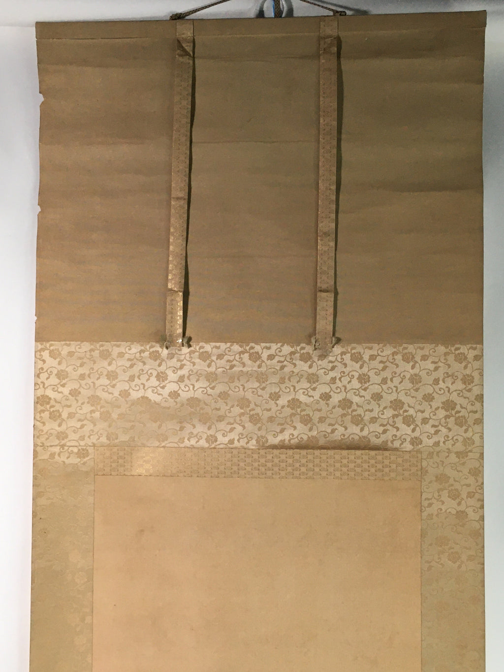 Japanese Hanging Scroll Vtg Kakejiku Kakemono Sestubun Demon SC727