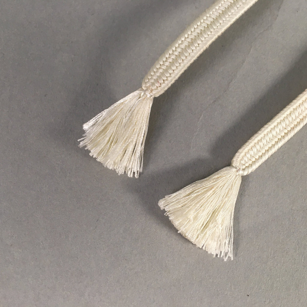 Japanese Haori-Himo Pair Kimono Accessory Silk Kumihimo Vtg 17.5cm Rope OJ160