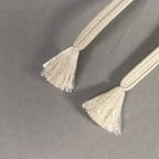 Japanese Haori-Himo Pair Kimono Accessory Silk Kumihimo Vtg 17.5cm Rope OJ160