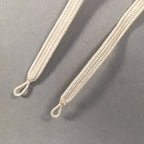 Japanese Haori-Himo Pair Kimono Accessory Silk Kumihimo Vtg 17.5cm Rope OJ160