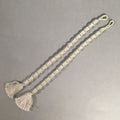 Japanese Haori-Himo Pair Kimono Accessory Silk Kumihimo Vtg 17cm Rope OJ152